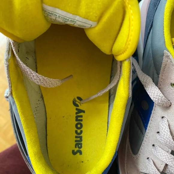 Saucony Jazz - Original Sepia Rose Federal Blue Sneakers / Running Shoes - Picture 9 of 11